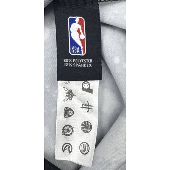 NBA Golden State Warriors Women’s Black Splatter Front Zip Bodysuit- XL Fan Gear - Picture 5 of 9